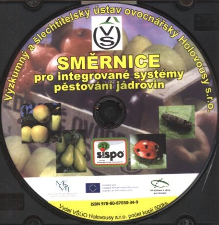 Směrnice pro integrované systémy pěstování jádrovin: závazná směrnice pro členy SISPO v České republice