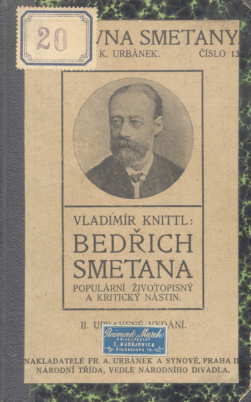 Bedřich Smetana : populární životopisný a kritický nástin