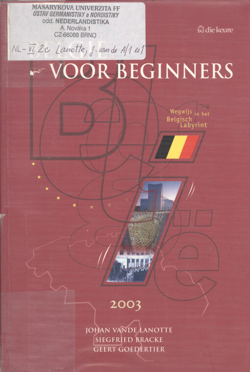 Belgie voor beginners : wegwijs in het Belgisch labyrint