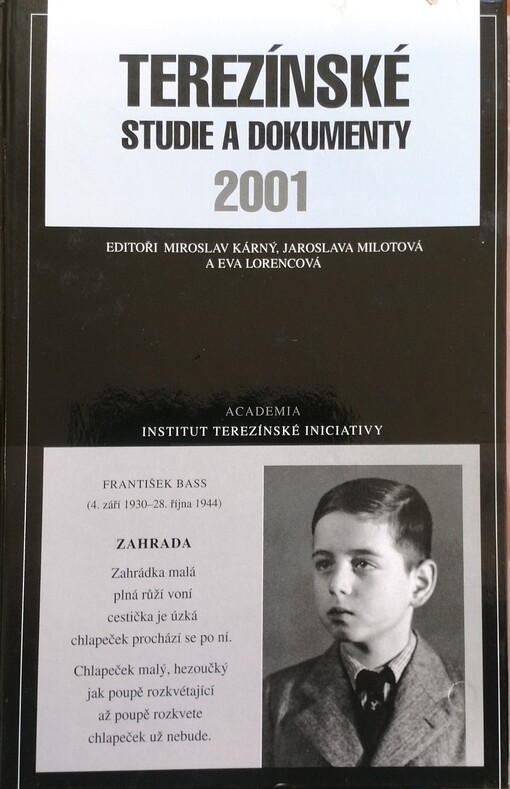 Terezínské studie a dokumenty 2001 /
