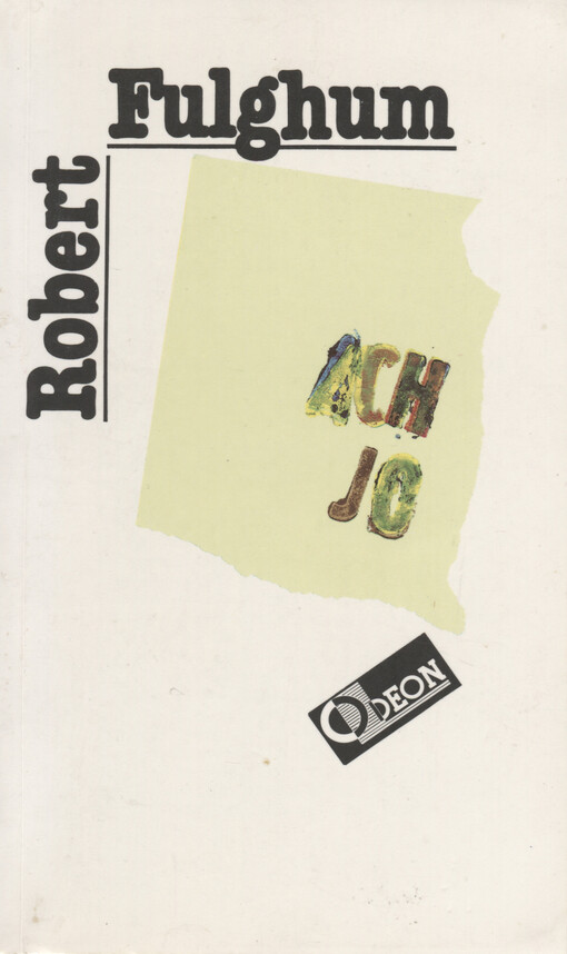 Ach jo, aneb, Některé postřehy z obou stran ledničky