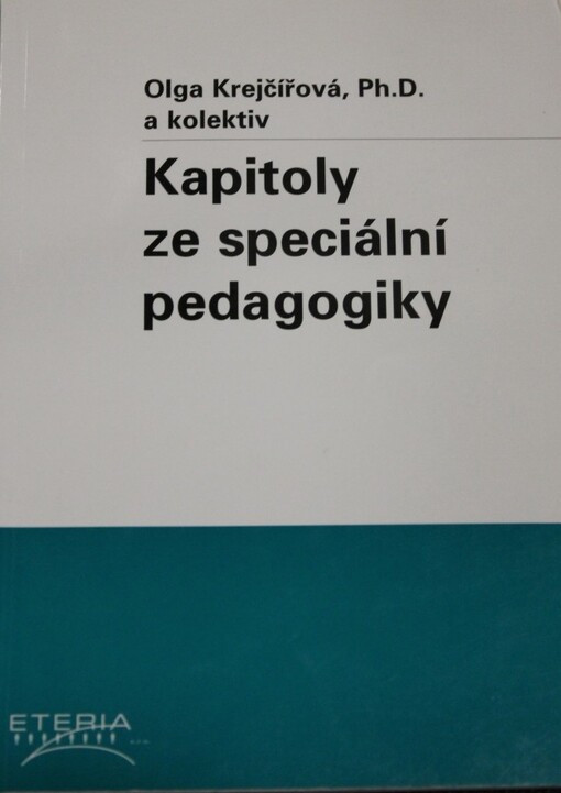 Kapitoly ze speciální pedagogogiky