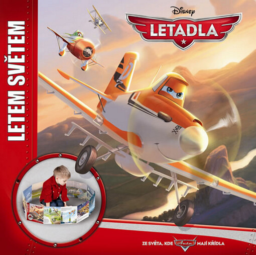 Disney Walt: Letadla - Letem světem - velké leporelo