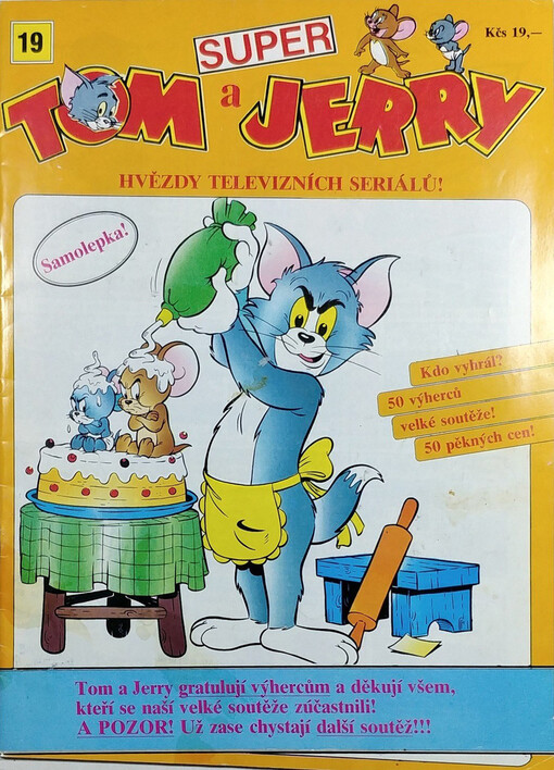 Tom a Jerry : super : ohňostroj hvězd televizních comicsů!, sv. 19