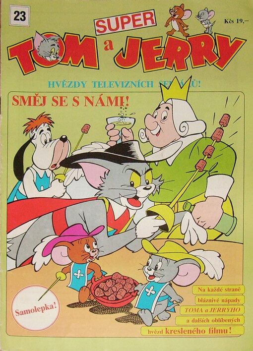 Tom a Jerry :super : ohňostroj hvězd televizních comicsů!, sv. 23