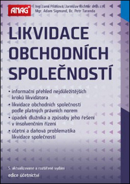 Likvidace obchodních společností