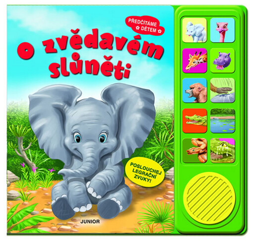 O zvědavém slůněti :předčítáme dětem