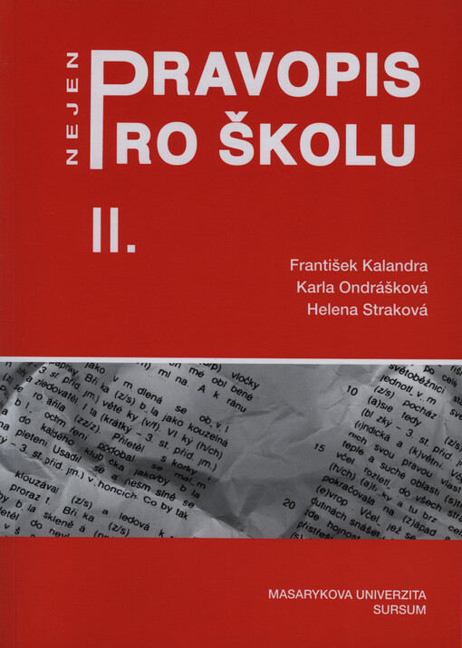 Pravopis nejen pro školu, Díl 2