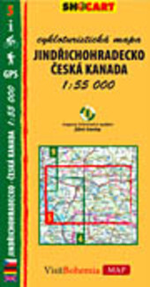 Jindřichohradecko, Česká Kanada cykloturistická mapa 1:55 000