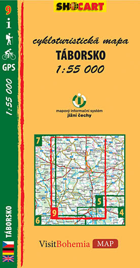 Táborsko cykloturistická mapa 1:55 000