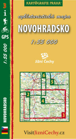 Novohradskocykloturistická mapa 1:55 000