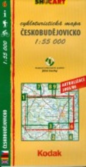 Českobudějovicko cykloturistická mapa 1:55 000