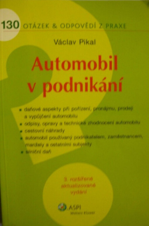 Automobil v podnikání