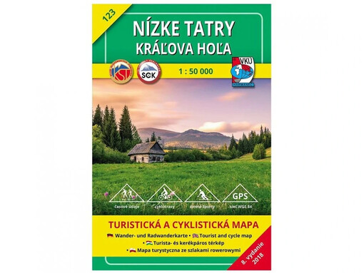 Nízke TatryKráľova Hoľa : turistická mapa