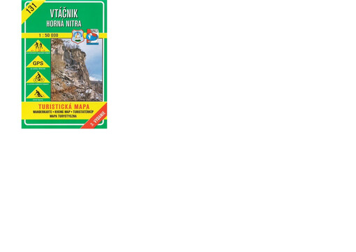 Vtáčnik, Horná Nitra turistická mapa