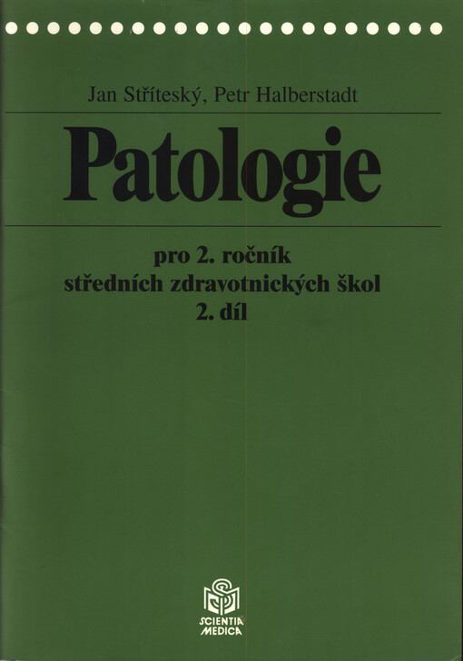 Patologie pro 2. ročník středních zdravotnických škol