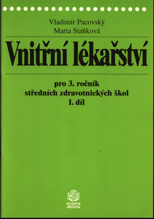 Vnitřní lékařství pro 3. ročník středních zdravotnických škol