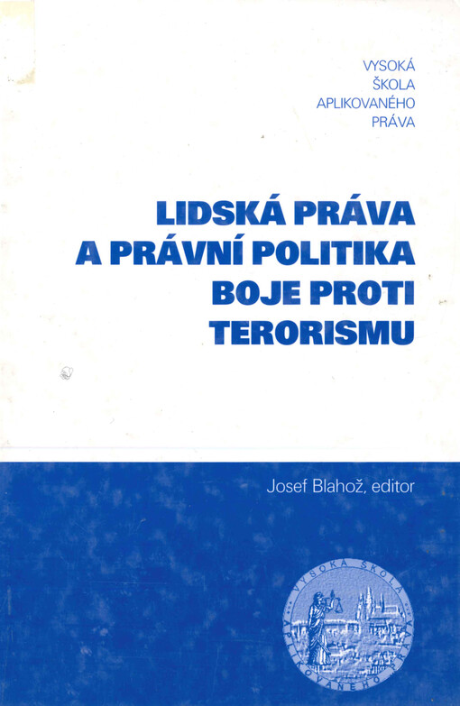 Lidská práva a právní politika boje proti terorismu
