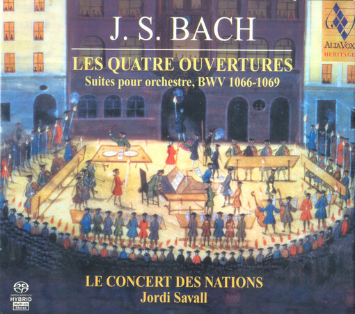 Les quatre ouvertures : suites pour orchestre, BWV 1066-1069