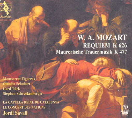 Requiem K 626 ; Maurerische Trauermusik : K 477