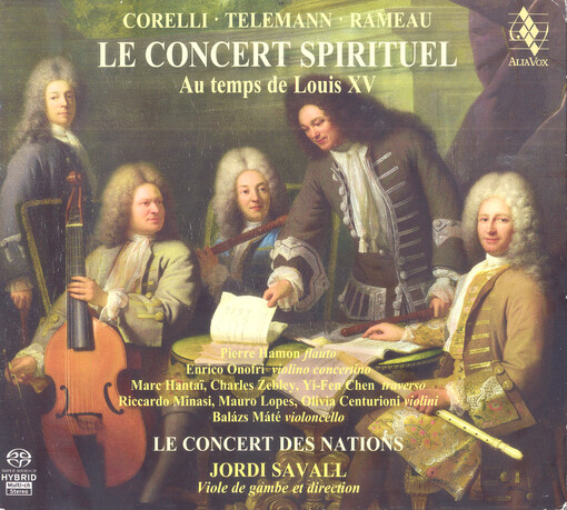 Le concert spirituel : au temps de Louis XV