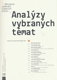 Metodika zadávání územních plánů. Analýzy vybranýc