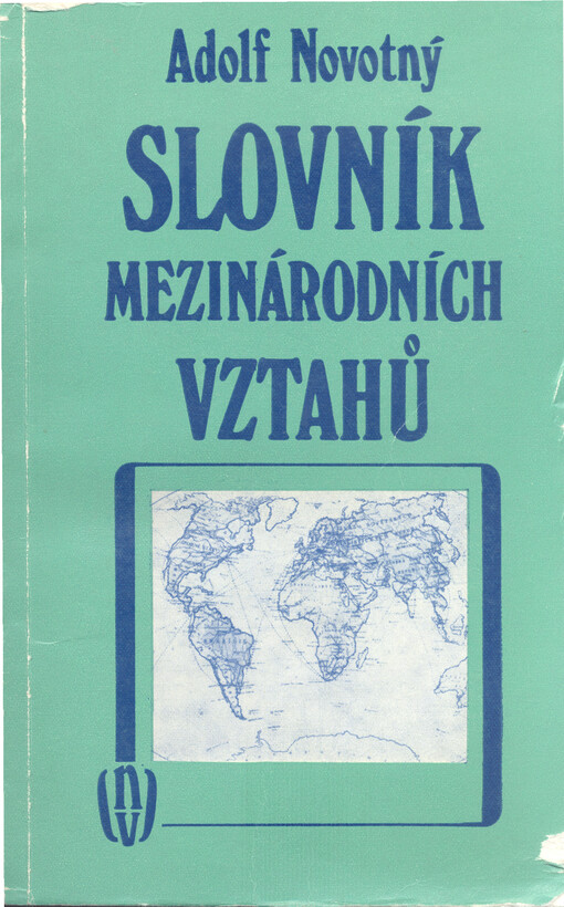 Slovník mezinárodních vztahů :vojenskopolitické aspekty