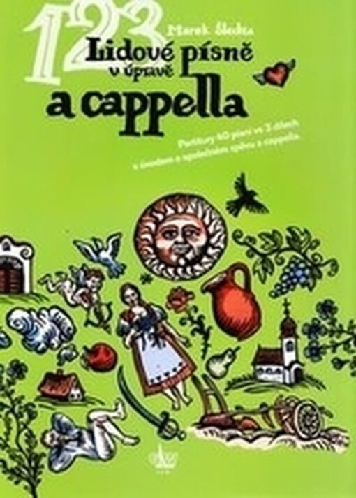 Lidové písně v úpravě a cappellapartitury 40 písní ve 3 dílech s úvodem o společném zpěvu a cappella