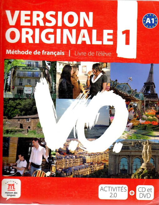 Version Originale 4: Livre de léleve + CD + DVD