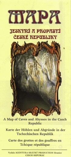 Mapa jeskyní a propastí České republiky