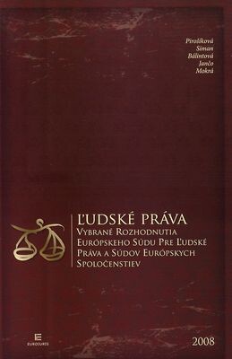 Euroiuris Ľudské práva - Marica Pirošíková