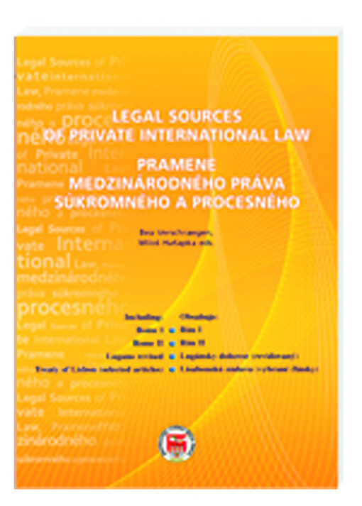 Pramene medzinárodného práva súkromného a procesného