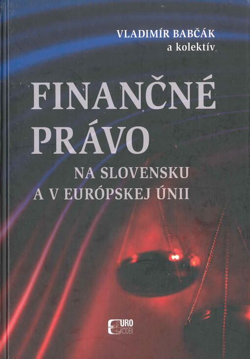 Finančné právo na Slovensku a v Európskej únii