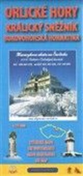 JENA Orlické hory 1:75 000 Zimní lyžařská mapa 2015