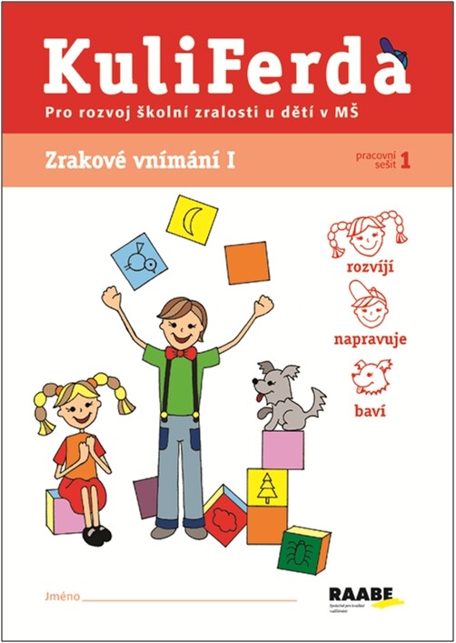 Kuliferda 1., Pracovní sešit 1, Zrakové vnímání I