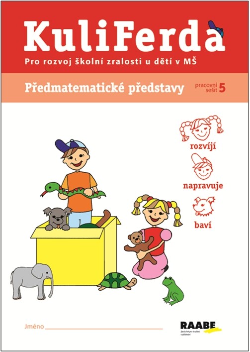 Gošová Věra: Předmatematické představy, Pracovní sešit 5, Předmatematické představy