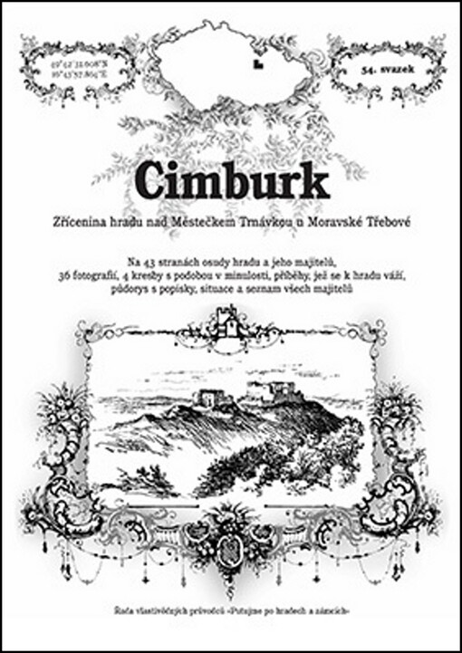 Cimburk :zřícenina hradu nad městečkem Trnávkou u Moravské Třebové