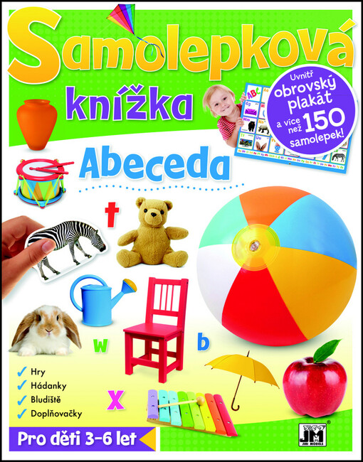 Samolepková knížka - Abeceda