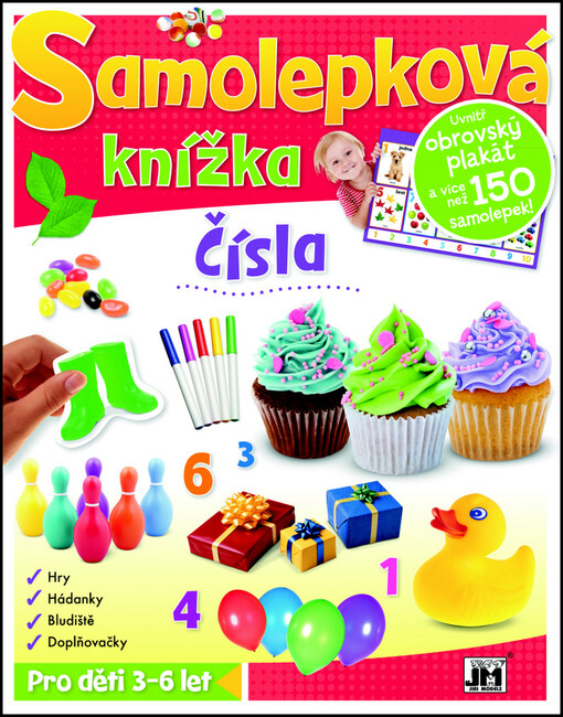 Samolepková knížka Čísla