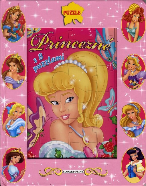  Princezné S 8 puzzlami 