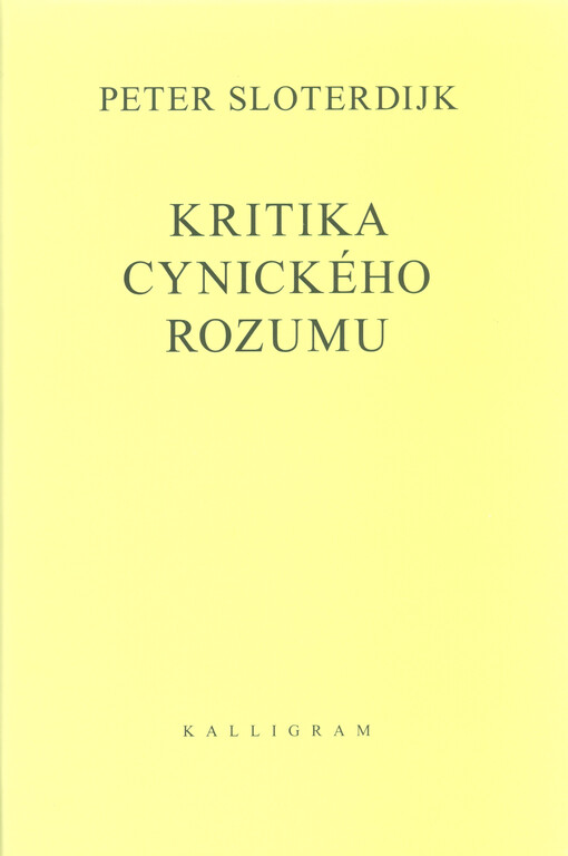 Kritika cynického rozumu