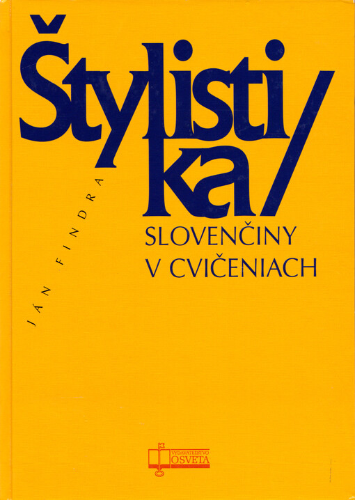 Štylistika slovenčiny v cvičeniach