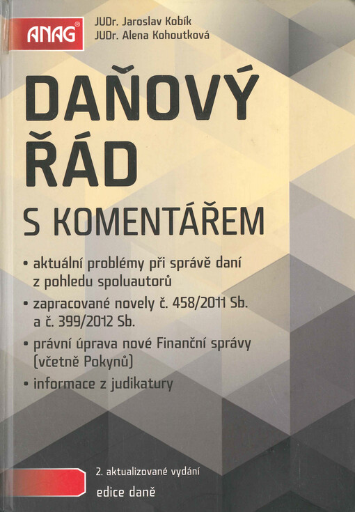 Daňový řád s komentářem