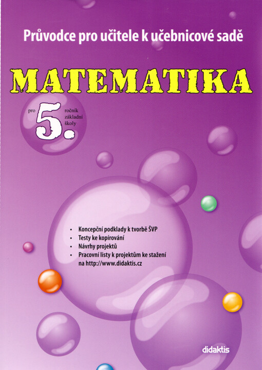 Matematika pro 5. ročník základní školy, průvodce pro učitele