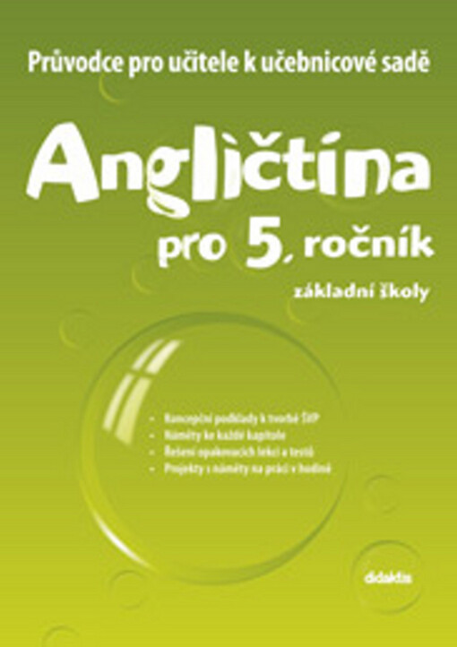 Angličtina pro 5. ročník základní školy, průvodce pro učitele