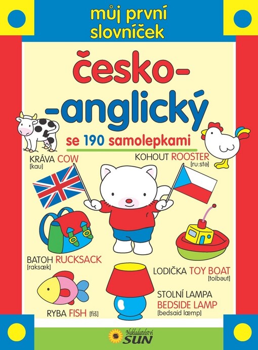 Můj první slovníček česko-anglický :se 190 samolepkami