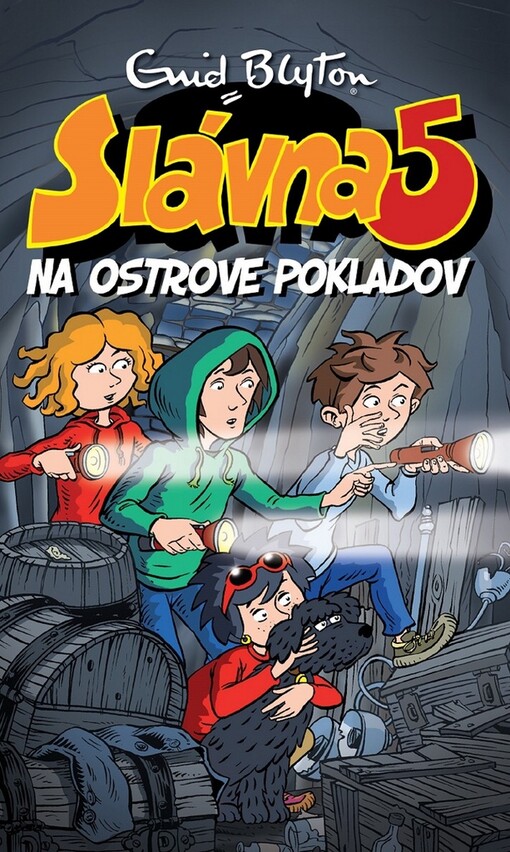 E-kniha: Slávna 5 na ostrove pokladov - pre deti 9+