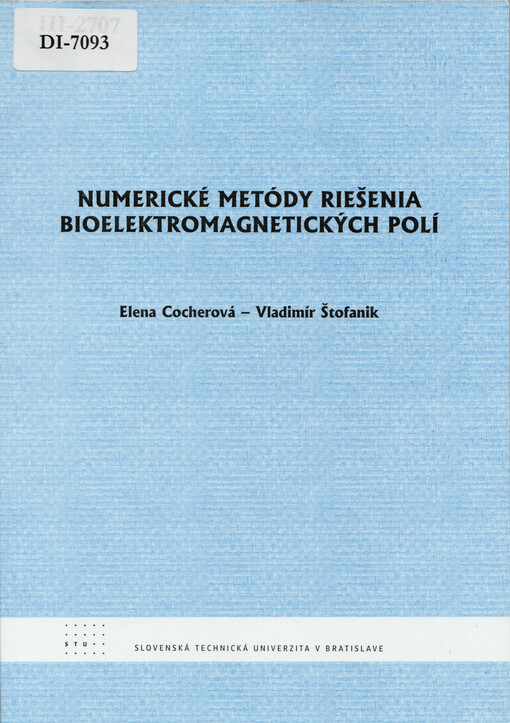 Numerické metódy riešenia bioelektromagnetických polí