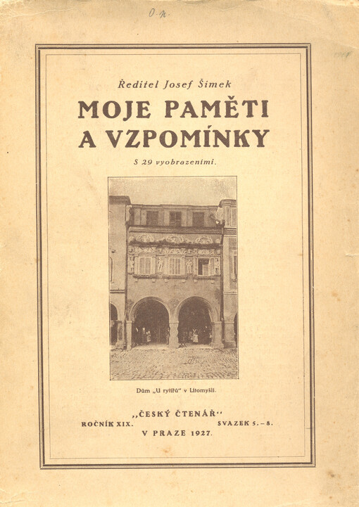 Moje paměti a vzpomínky