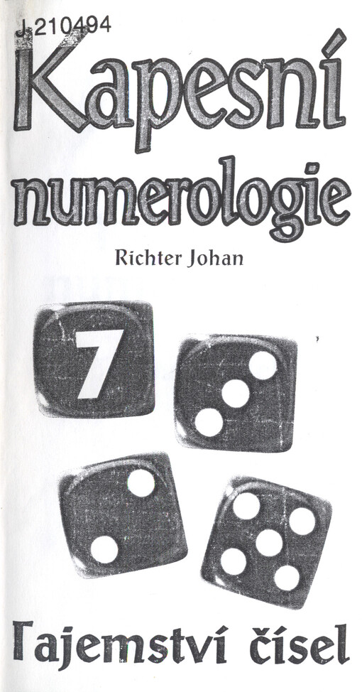 Kapesní numerologie : tajemství čísel